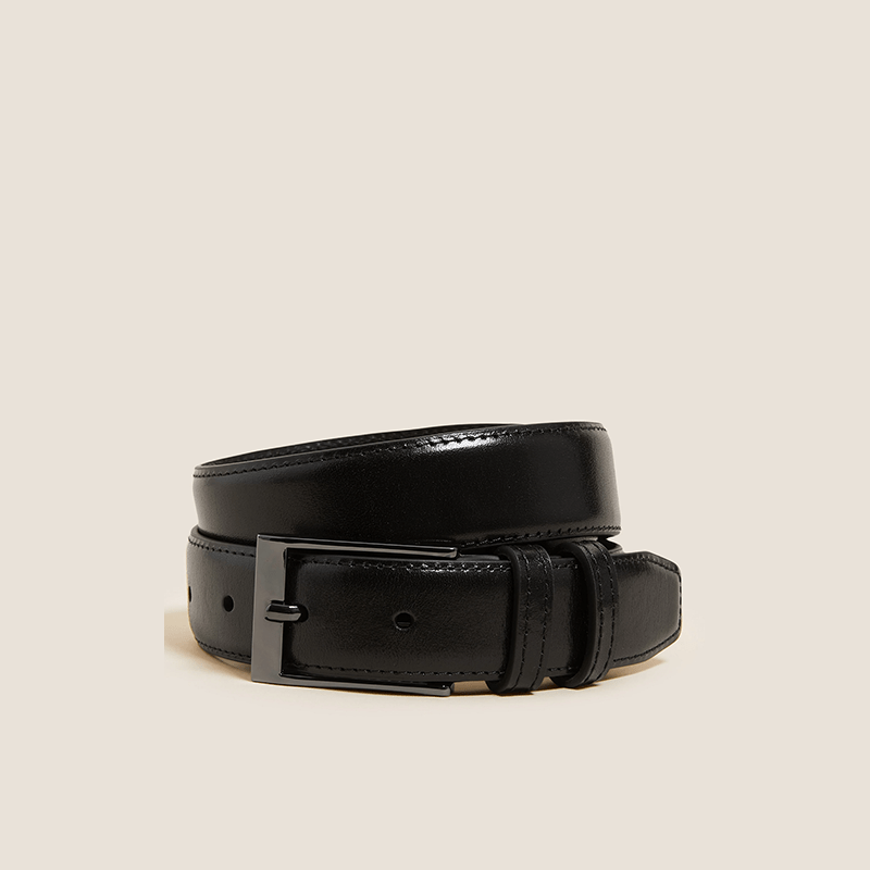 Leather Smart Belt - Leather Castle